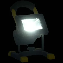 vidaXL Spotlight met handvat oplaadbaar LED 30 W koudwit