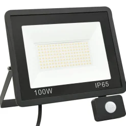 vidaXL Spotlight met sensor LED 100 W koudwit