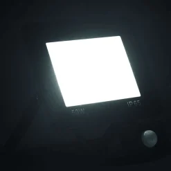 vidaXL Spotlight met sensor LED 50 W koudwit