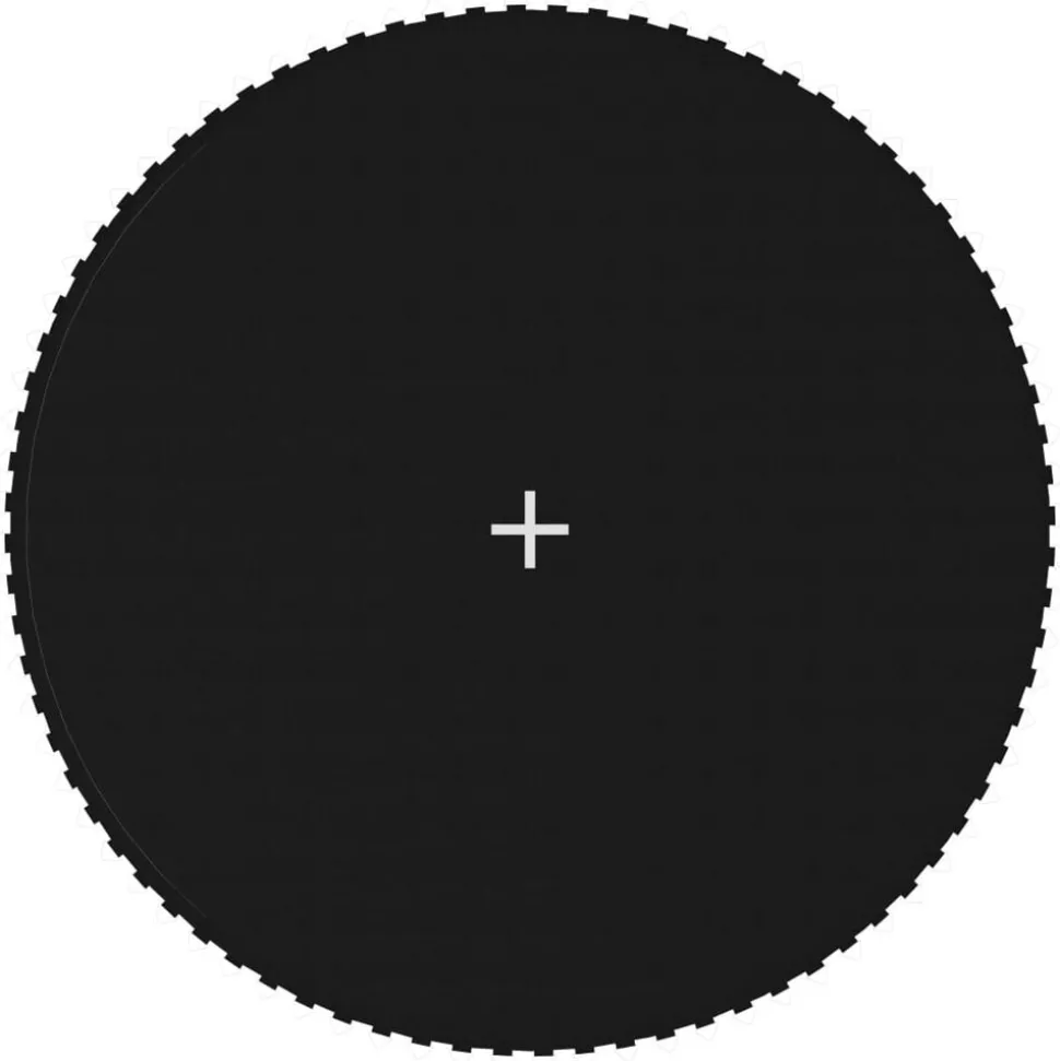 vidaXL Springmat voor 14 feet/4,27 m ronde trampoline stof zwart