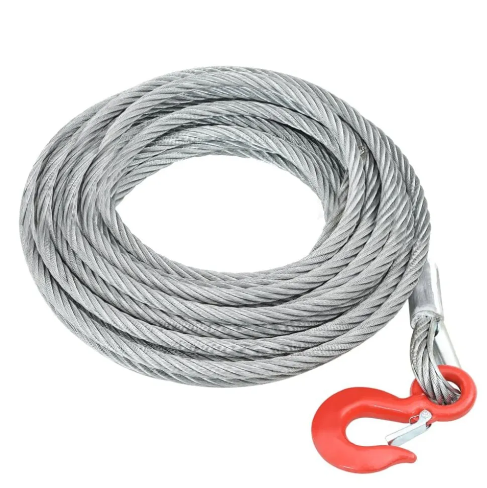 vidaXL Staalkabel 3200 kg 20 m