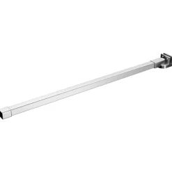 vidaXL Stabilisatiestang voor badwand 70-120 cm roestvrij staal