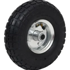 vidaXL Steekwagenwielen 4,10/3,50-4 (260x83) rubber 2 st