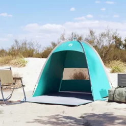 vidaXL Strandtent 3-persoons waterdicht zeegroen