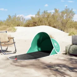 vidaXL Strandtent pop-up waterdicht zeegroen