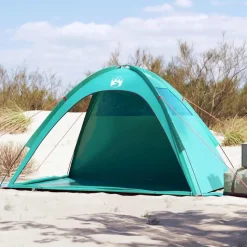 vidaXL Strandtent waterdicht zeegroen