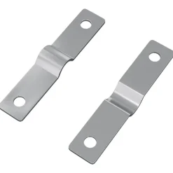 vidaXL Strijkplaat 2 pcs Zilver 50 x 10 x 1,2 mm IJzer