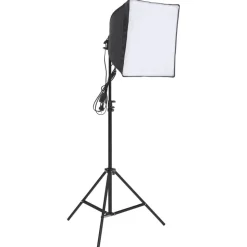 vidaXL Studioverlichtingsset met statief en softbox
