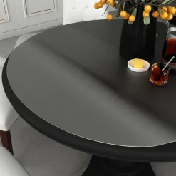 vidaXL Tafelbeschermer Ø60 cm 1,6 mm PVC mat