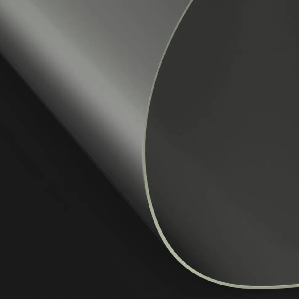 vidaXL Tafelbeschermer Ø60 cm 1,6 mm PVC mat