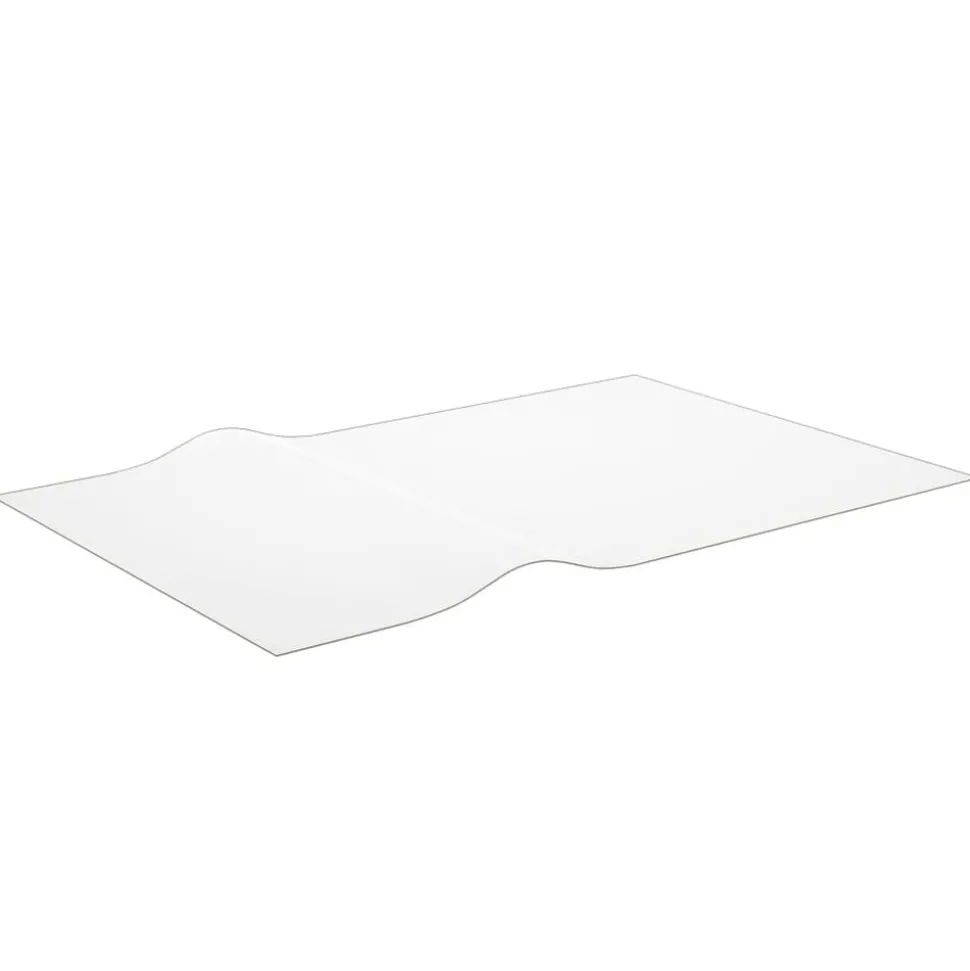 vidaXL Tafelbeschermer 100x60 cm 1,6 mm PVC transparant