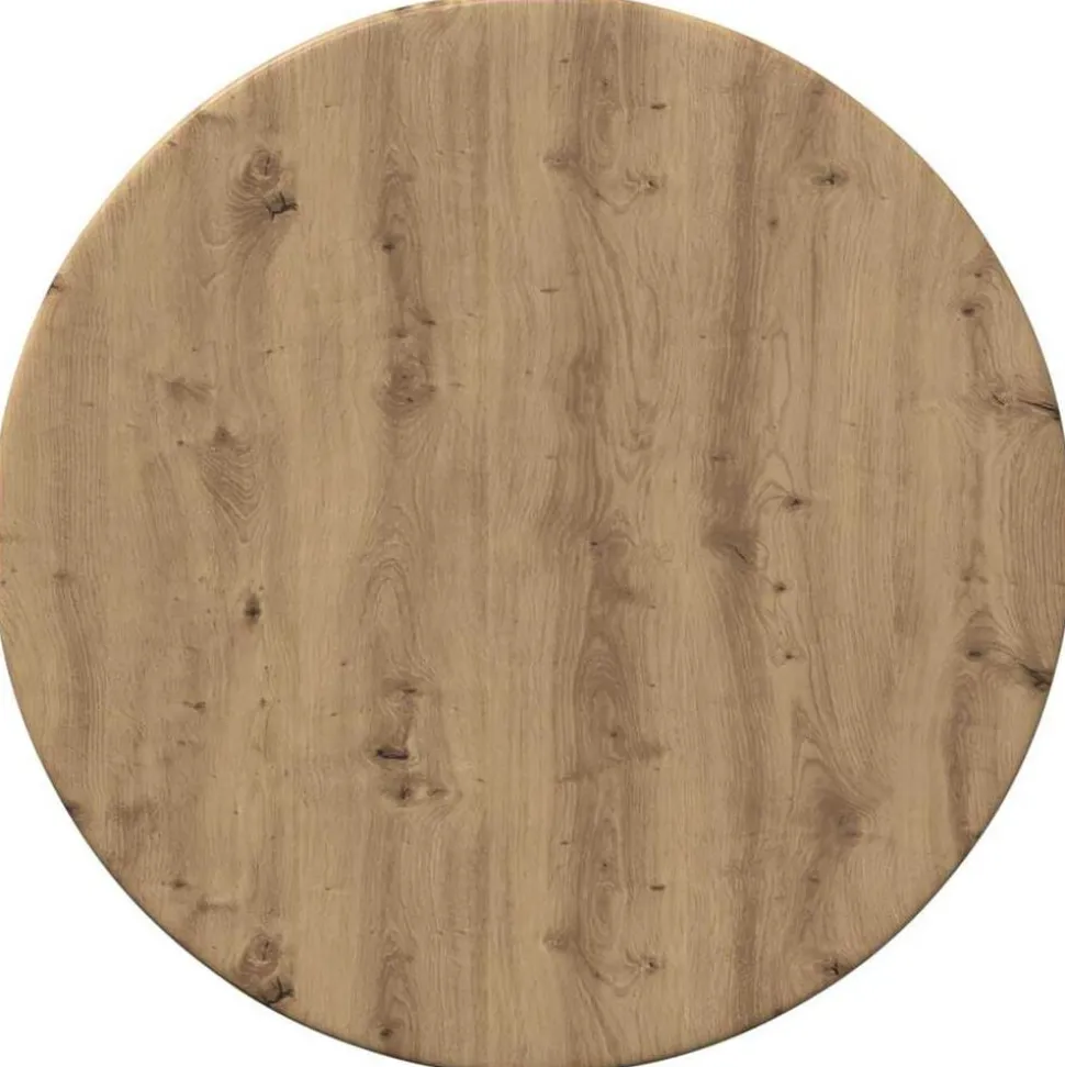 vidaXL Tafelblad artisanaal eikenkleurig 30 x 30 x 1,5 cm Bewerkt hout
