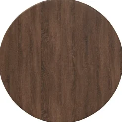 vidaXL Tafelblad bruin eikenkleur Ø 40 x 1,5 cm Bewerkt hout