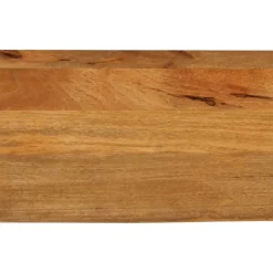 vidaXL Tafelblad met natuurlijke rand 50x20x2,5 cm massief mangohout