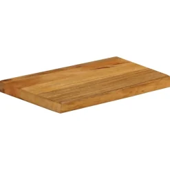 vidaXL Tafelblad met natuurlijke rand 50x20x2,5 cm massief mangohout