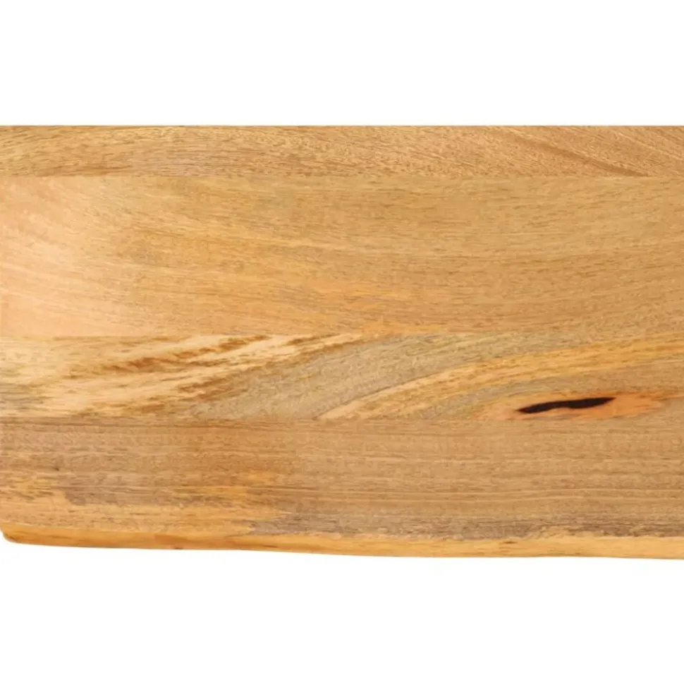 vidaXL Tafelblad met natuurlijke rand 40x20x2,5 cm massief mangohout