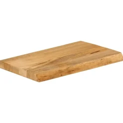 vidaXL Tafelblad met natuurlijke rand 40x20x2,5 cm massief mangohout