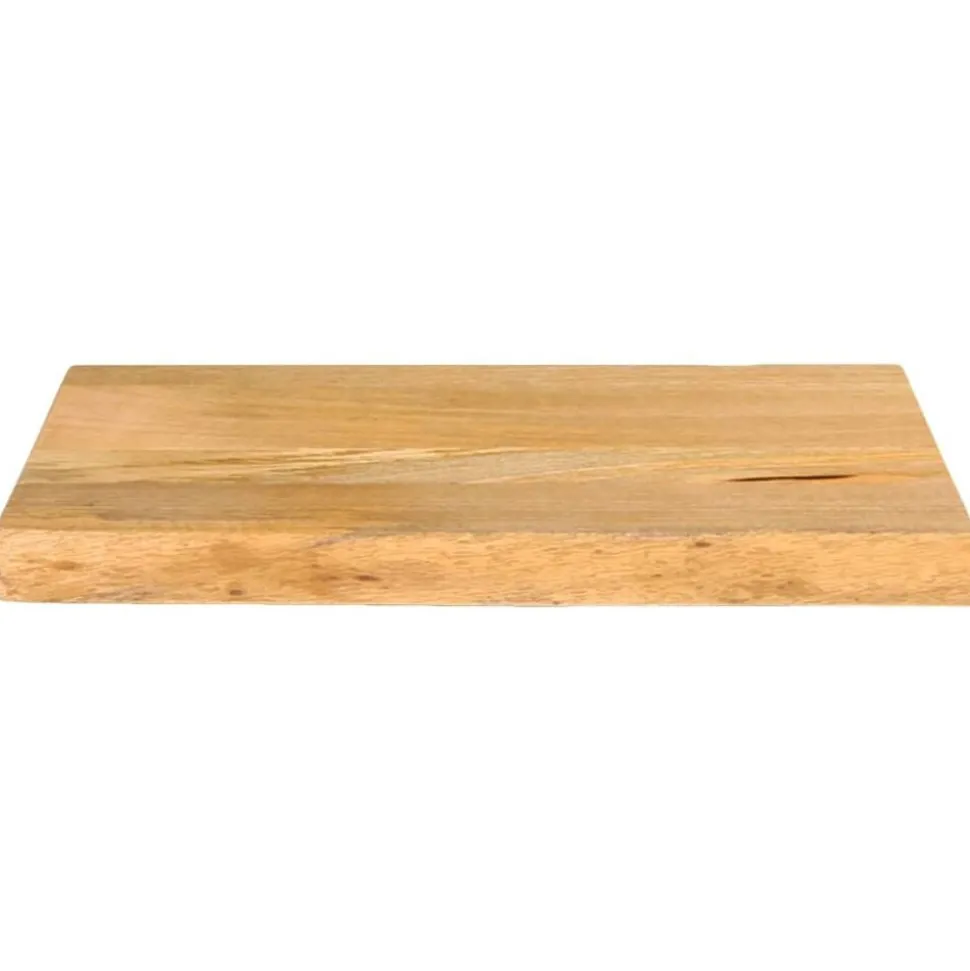 vidaXL Tafelblad met natuurlijke rand 40x20x2,5 cm massief mangohout