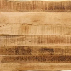 vidaXL Tafelblad met natuurlijke rand 40x40x3,8 cm massief mangohout