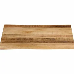 vidaXL Tafelblad met natuurlijke rand 40x40x3,8 cm massief mangohout