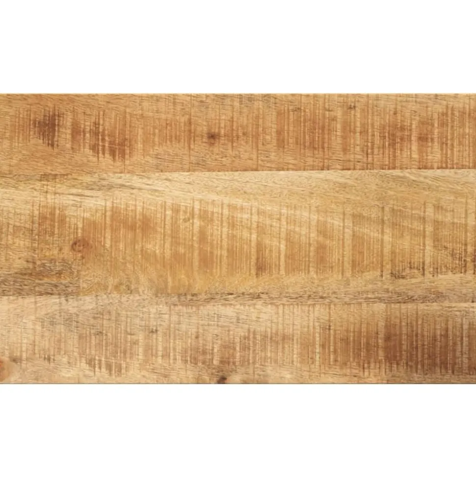 vidaXL Tafelblad rechthoekig 40x20x2,5 cm massief ruw mangohout