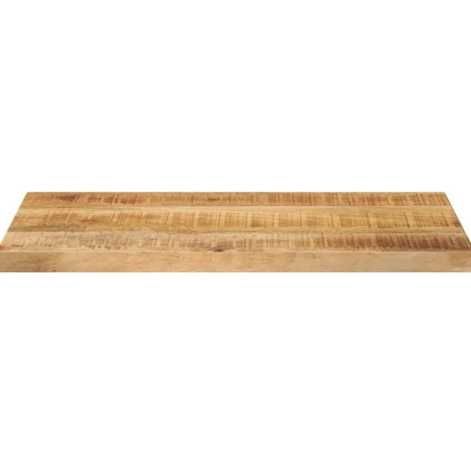 vidaXL Tafelblad rechthoekig 40x20x2,5 cm massief ruw mangohout