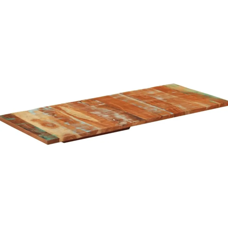 vidaXL Tafelblad rechthoekig 25-27 mm 60x140cm massief gerecycled hout