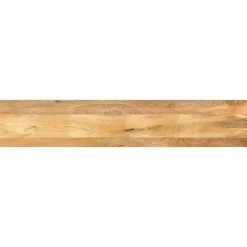 vidaXL Tafelblad rechthoekig 140x20x2,5 cm massief mangohout
