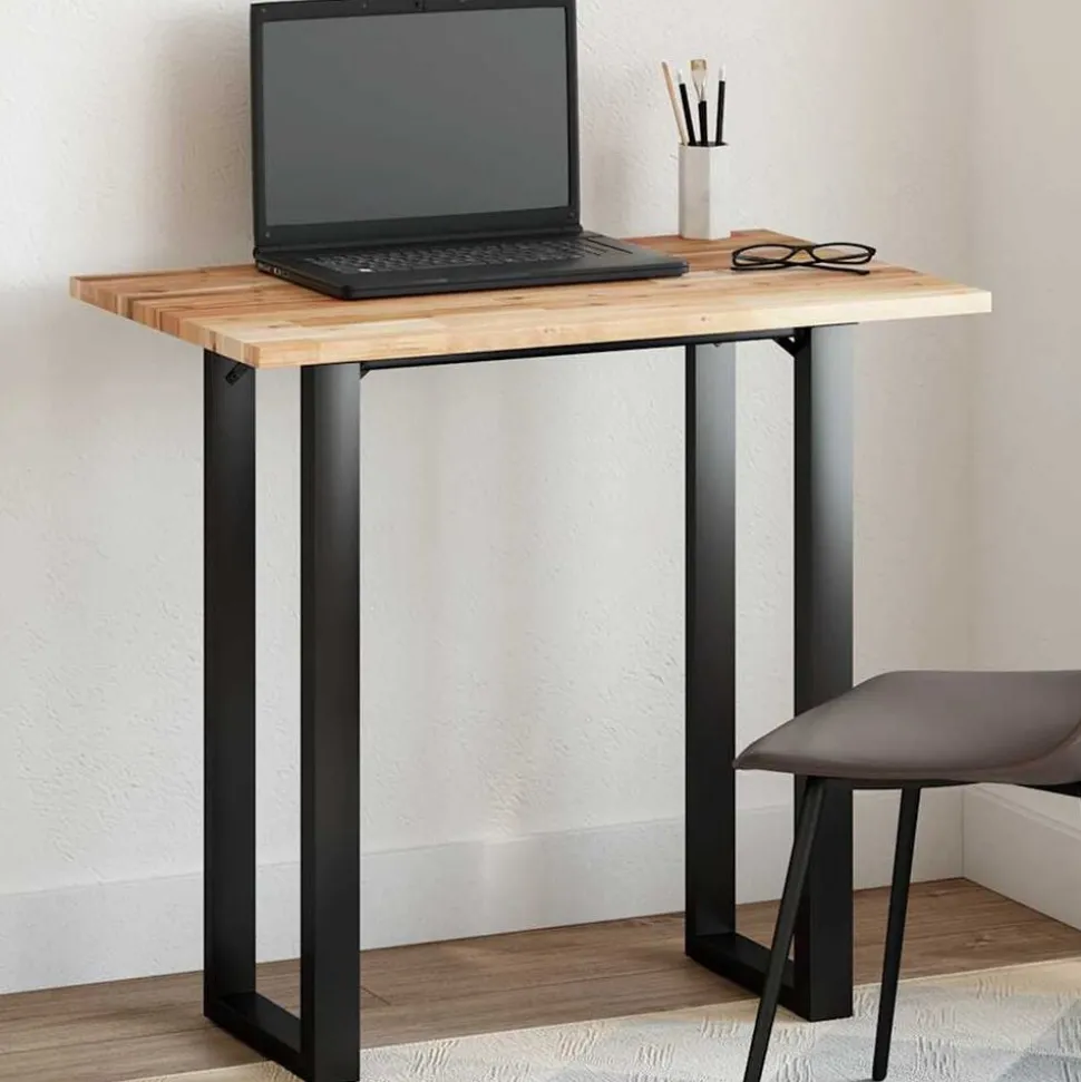 vidaXL Tafelblad rechthoekig 80x50x2 cm massief acaciahout