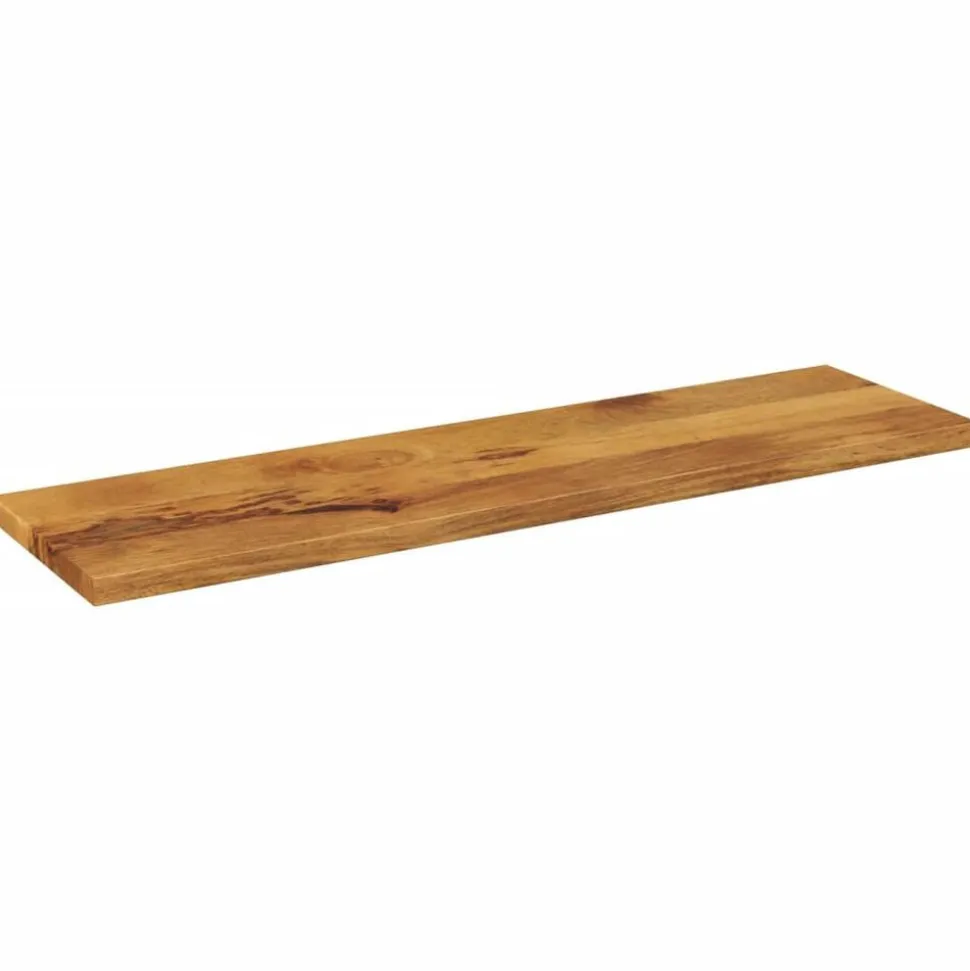 vidaXL Tafelblad rechthoekig 110x20x2,5 cm massief mangohout
