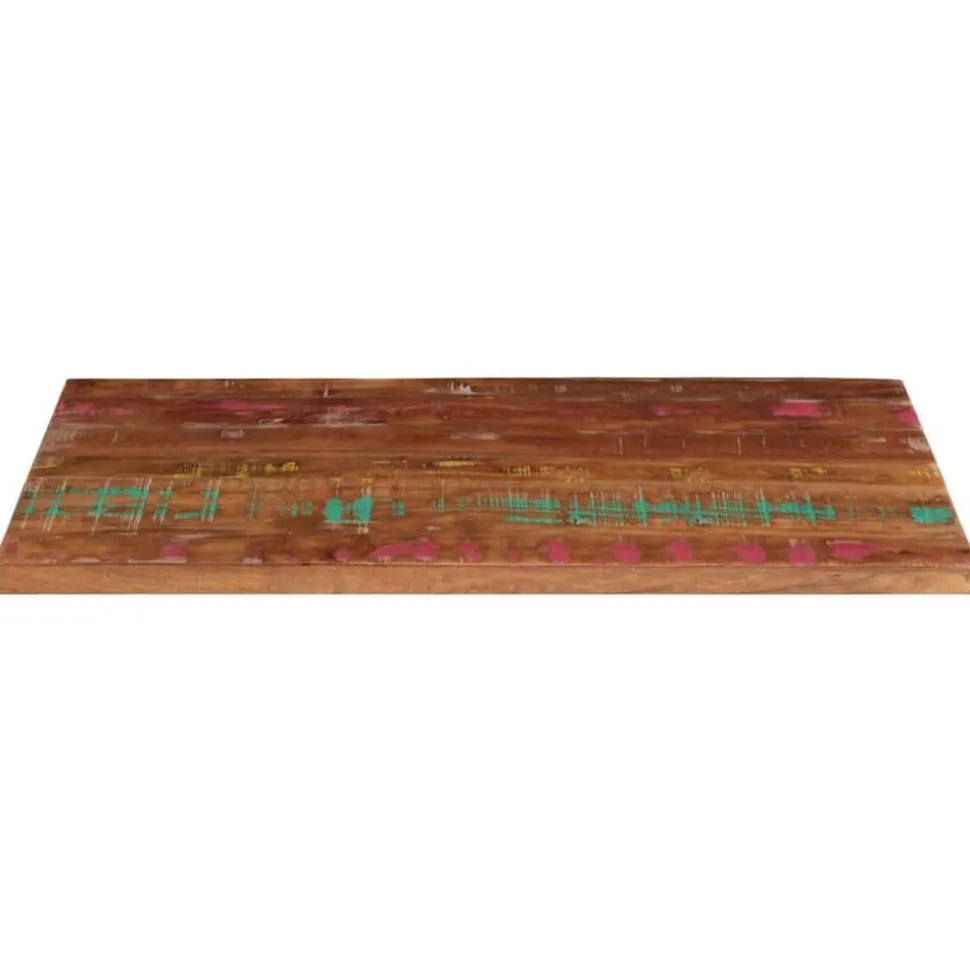 vidaXL Tafelblad rechthoekig 100x60x1,5 cm massief gerecycled hout