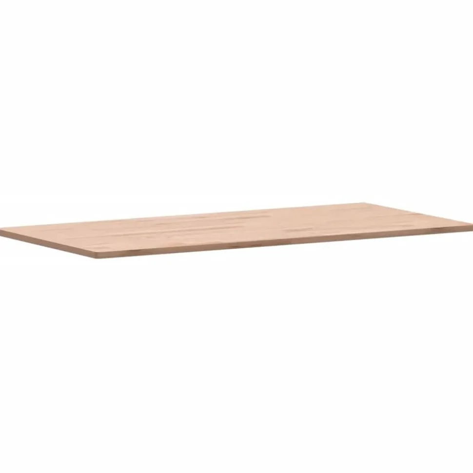 vidaXL Tafelblad rechthoekig 80x40x1,5 cm massief beukenhout