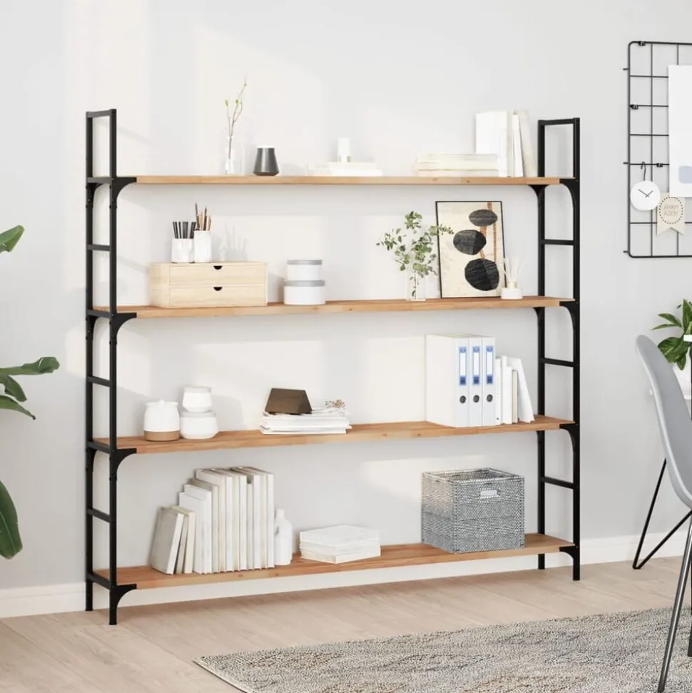 vidaXL Tafelblad rechthoekig 140x20x2 cm massief acaciahout