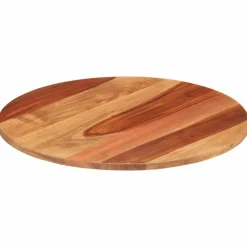 vidaXL Tafelblad rond 15-16 mm 40 cm massief acaciahout