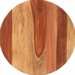 vidaXL Tafelblad rond 15-16 mm 40 cm massief acaciahout
