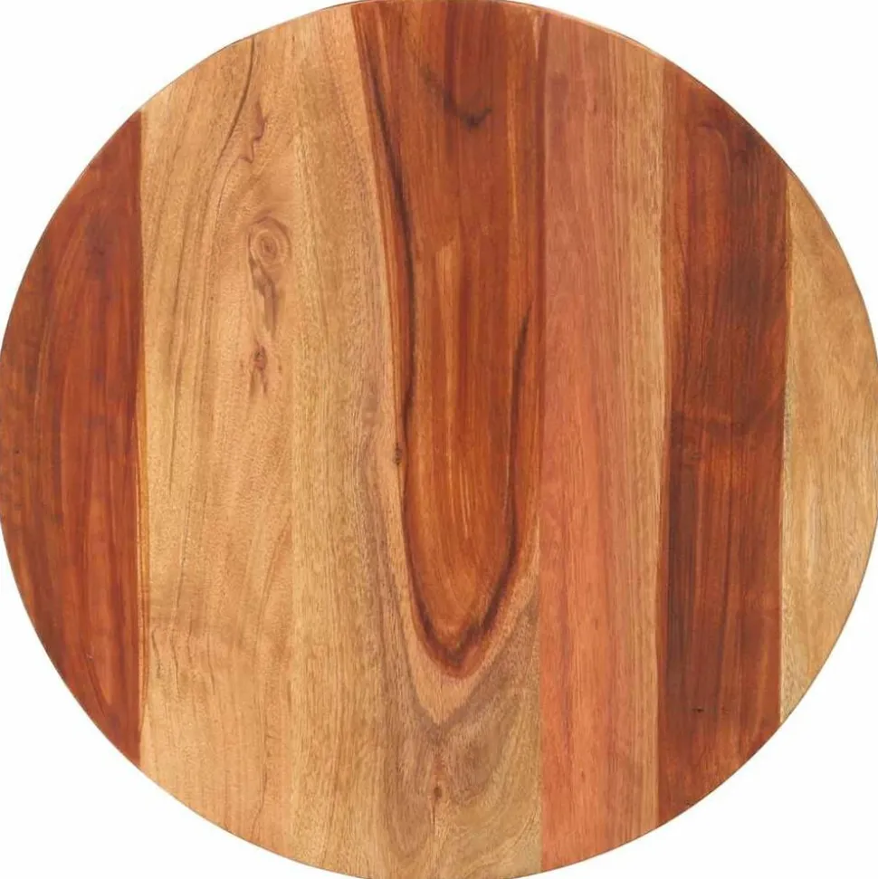 vidaXL Tafelblad rond 15-16 mm 40 cm massief acaciahout