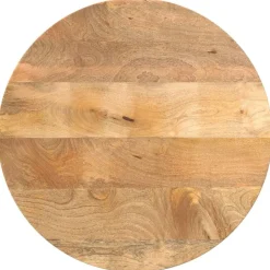vidaXL Tafelblad rond Ø 40x3,8 cm massief ruw mangohout
