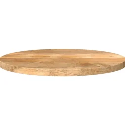 vidaXL Tafelblad rond Ø 40x3,8 cm massief ruw mangohout
