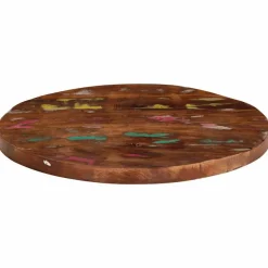 vidaXL Tafelblad rond Ø 40x1,5 cm massief gerecycled hout