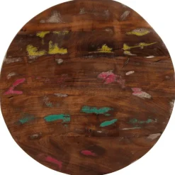 vidaXL Tafelblad rond Ø 40x2,5 cm massief gerecycled hout