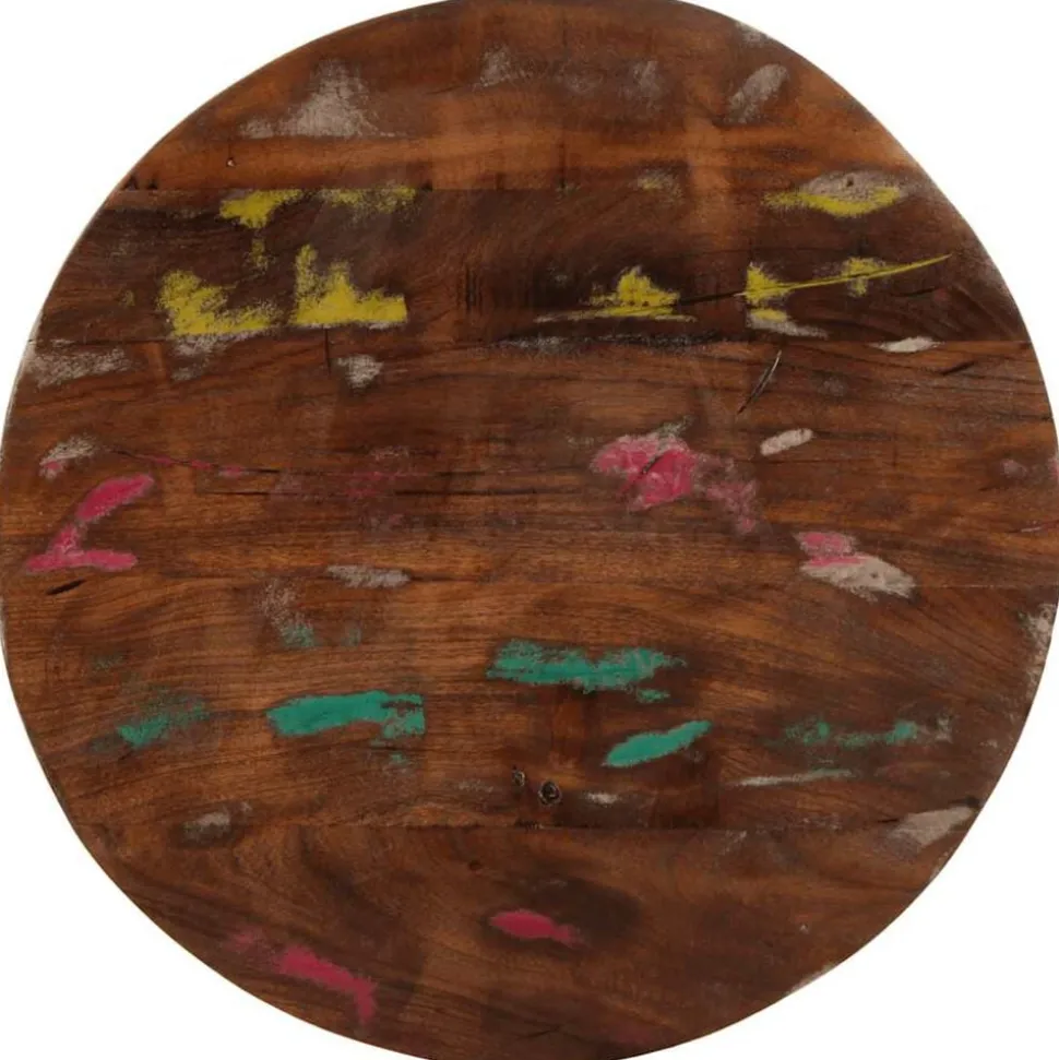 vidaXL Tafelblad rond Ø 40x2,5 cm massief gerecycled hout