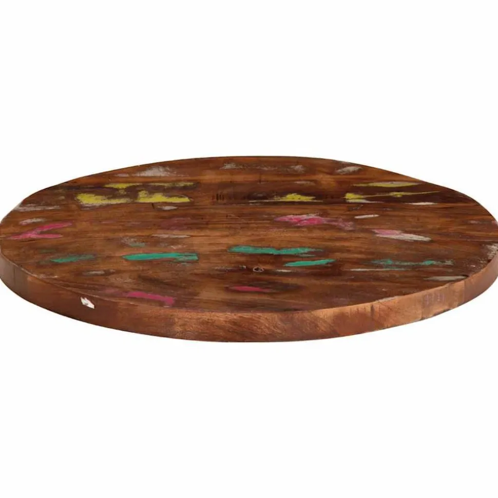 vidaXL Tafelblad rond Ø 40x2,5 cm massief gerecycled hout