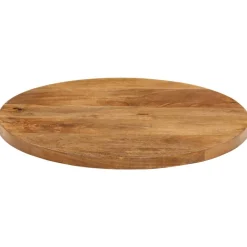 vidaXL Tafelblad rond Ø 40x3,8 cm massief ruw mangohout