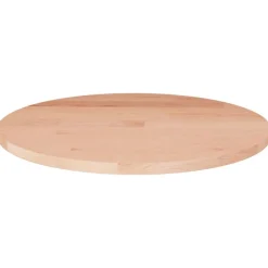 vidaXL Tafelblad rond Ø30x1,5 cm onbehandeld massief eikenhout