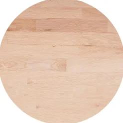 vidaXL Tafelblad rond Ø30x1,5 cm onbehandeld massief eikenhout