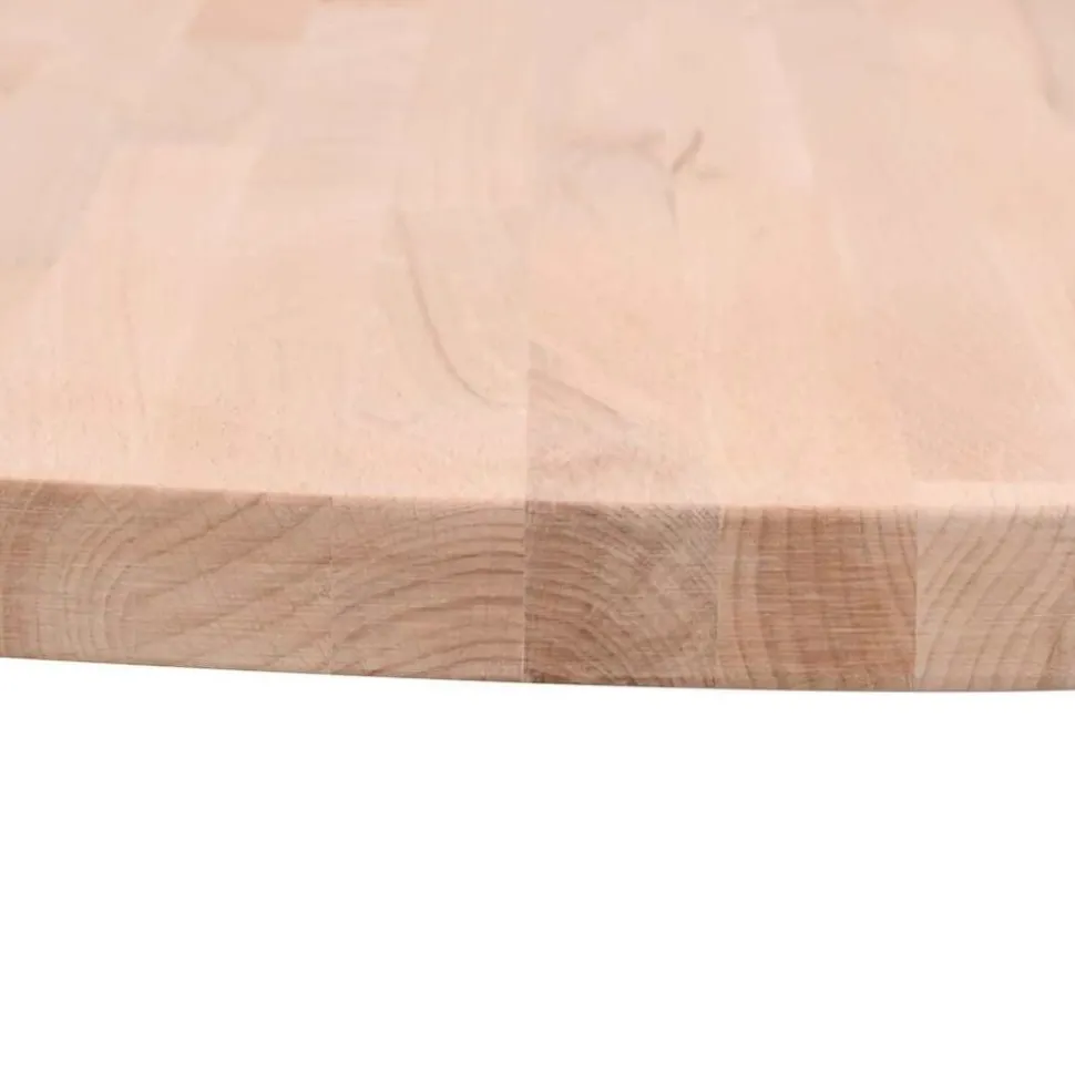 vidaXL Tafelblad rond Ø30x1,5 cm massief beukenhout