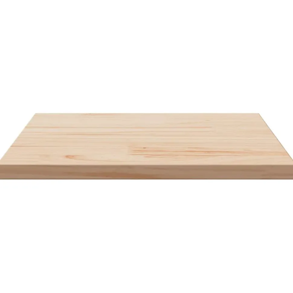 vidaXL Tafelblad vierkant 60x60x2,5 cm massief grenenhout