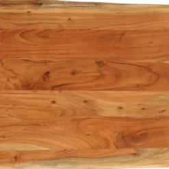 vidaXL Tafelblad vierkant natuurlijke rand 40x40x3,8 cm acaciahout