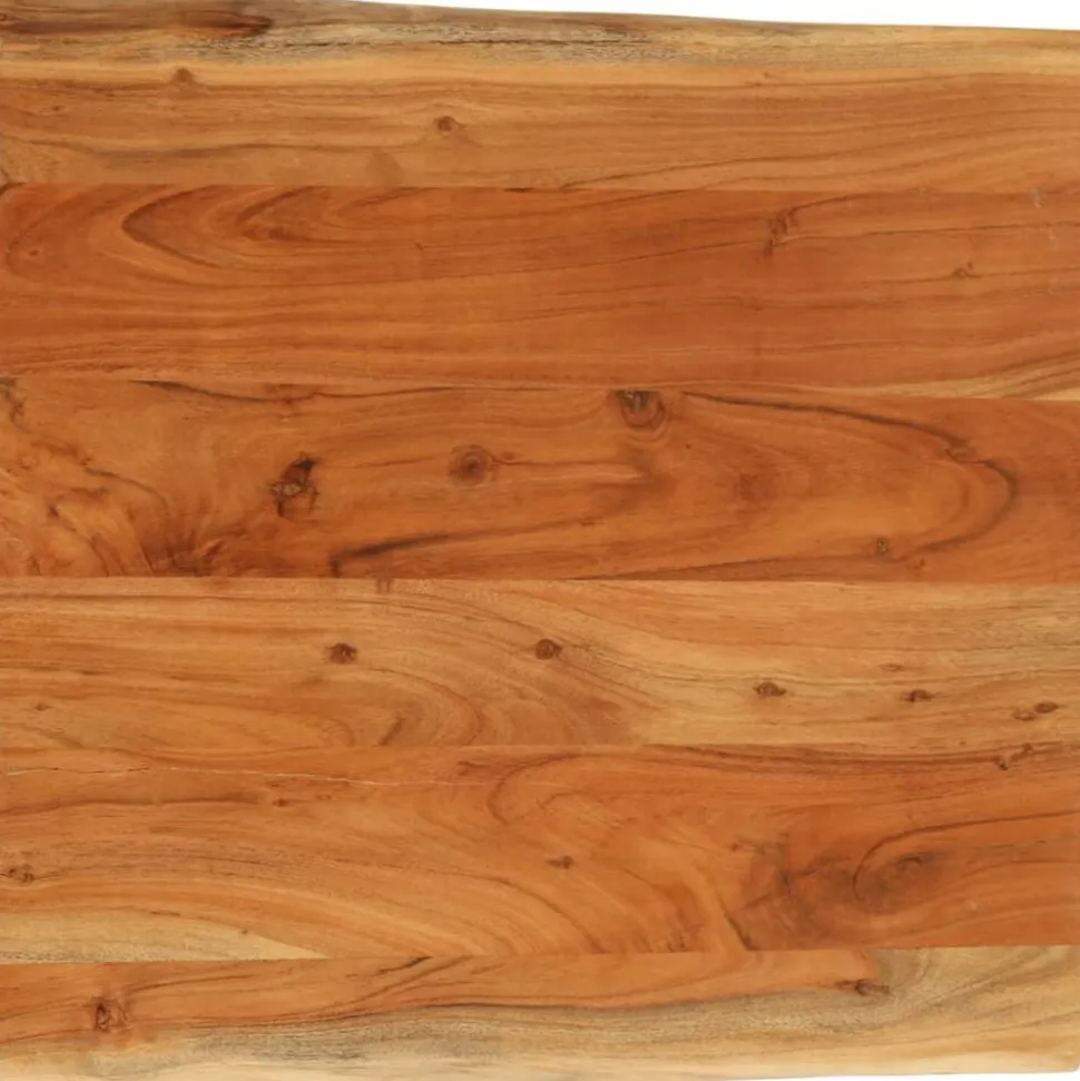 vidaXL Tafelblad vierkant natuurlijke rand 40x40x3,8 cm acaciahout