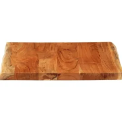 vidaXL Tafelblad vierkant natuurlijke rand 40x40x3,8 cm acaciahout